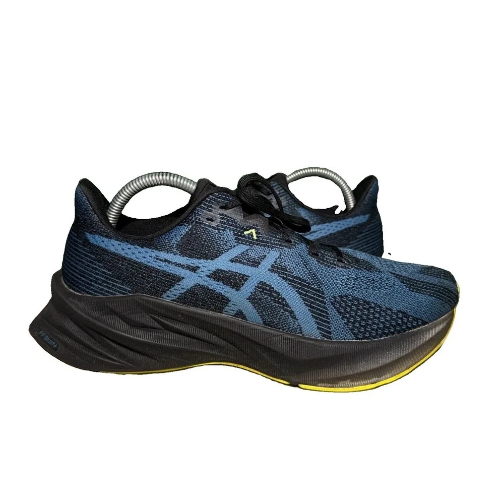 Asics Dynablast 5 Running Shoes Blue Black Gym Sneakers Men's Size 8 1011B983